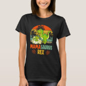 vun Mamasaurus Apparel Mama one Dinosaurs T-shirt (Voorkant)