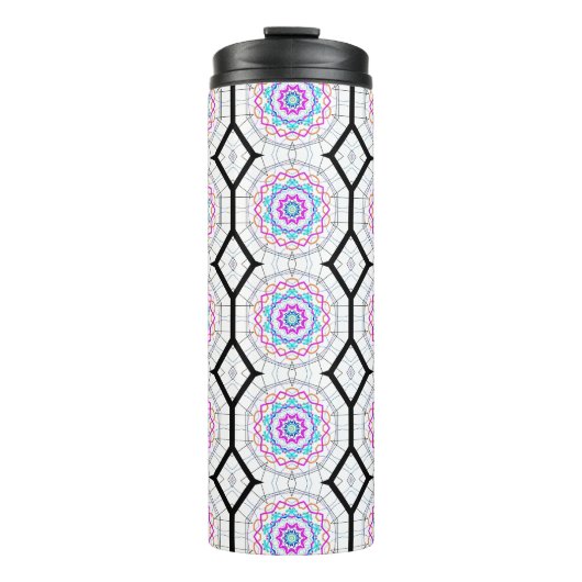Vun met kaleidoscopen thermosbeker (Voorkant)