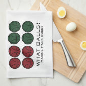 VUN NEEM EEN GROOT GAME BOEK AAN - WAT BALLEN! THEEDOEK (Quarter Fold)