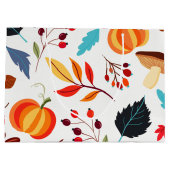Vun oogstpatroon herfst groot cadeauzakje (Achterkant)