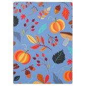 Vun oogstpatroon herfst klembord (Achterkant)