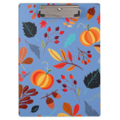 Vun oogstpatroon herfst klembord (Voorkant)