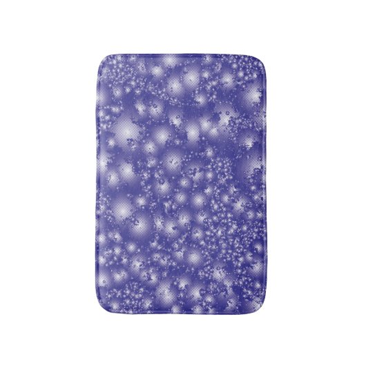 Vun PAARS Abstract inktpatroon Super Splash Badmat (Voorkant Verticaal)