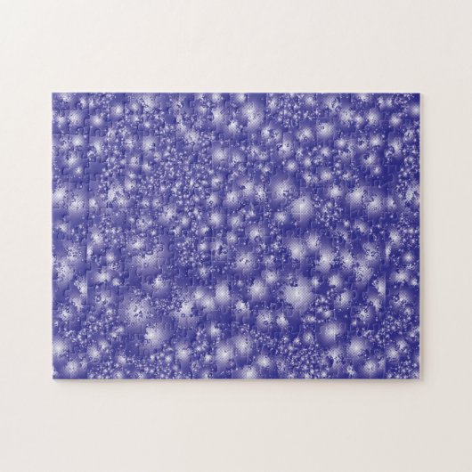 Vun PAARS Abstract inktpatroon Super Splash Legpuzzel (Horizontaal)