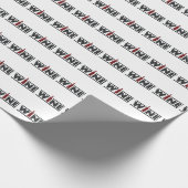 Vun papier voor tekstverwerking van wijn (Hoek)