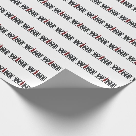 Vun papier voor tekstverwerking van wijn (Hoek)