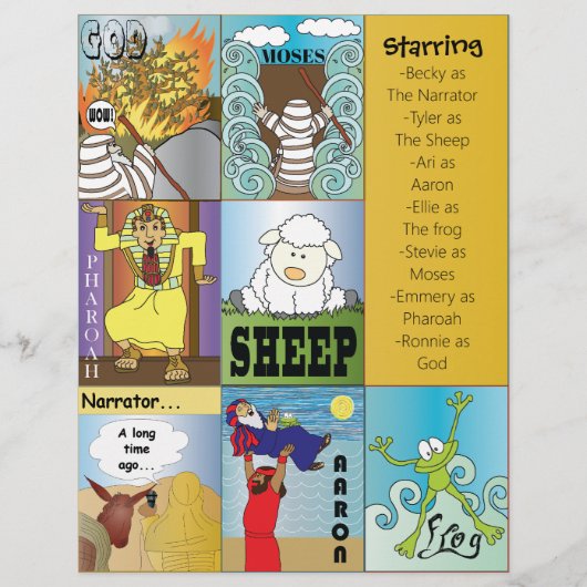 Vun passerartikeltje voor kinderen flyer (Voorkant)