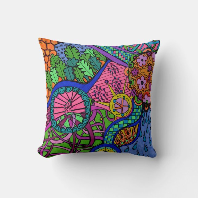 Vun patronen! alledaagse koele kussen (Voorkant)