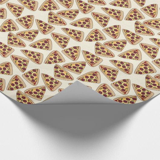 Vun Pizza patroon inpakpapier (Hoek)