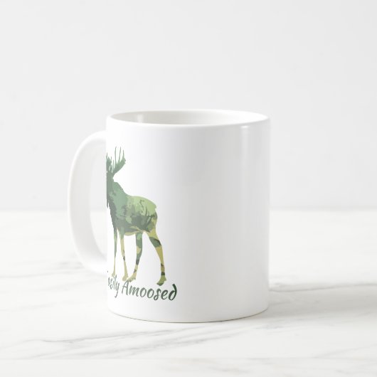 Vun Quote Easily Amoly Amoflage Moose Koffiemok (Voorkant links)