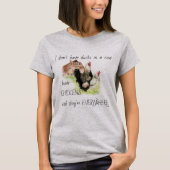 Vun Quote Kippen overal Boerderij Humor Art T-shirt (Voorkant)