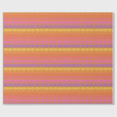 Vun regenboog Litouws folkhartenpatroon Cadeaupapier (Vlak)