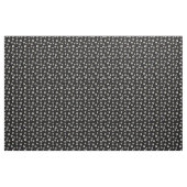 Vun Skulls Print Fabric, zwart Stof (Yard (91,4 cm))
