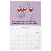 Vun Stick Figures Inspirerend Quotes Netball Kalender (Mar 2026)