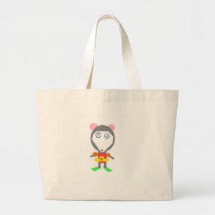 Vun strandtas grote tote bag