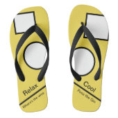 Vun Teenslippers "Waar is de wijn/Pass the Gin" (Voetbed)