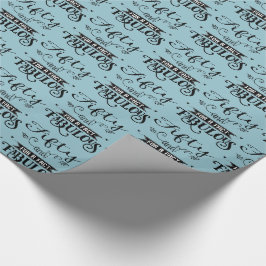 Vun. voor 50 en voor een Feit Fabulair Verpakkings Cadeaupapier