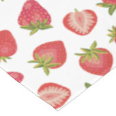 Vun zomeraardbeienpatroon tafelkleed (Gekanteld)