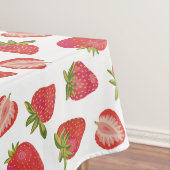 Vun zomeraardbeienpatroon tafelkleed (Voorbeeld)