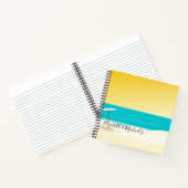 Vun Zonnestrand BUCKET-LIJST Aangepaste Keepomwill Notitieboek (Binnen)