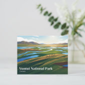 Vuntut National Park Canada Briefkaart (Staand voorkant)