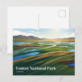 Vuntut National Park Canada Briefkaart (Voorkant / Achterkant)