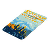Vuntut National Park Canada Travel Art Magneet (Linkerzijde)