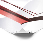 Vuokatti Finland ski-poster Foto Afdruk (Hoek)