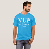 VUP zeer onbelangrijke persoon T-shirt (Voorkant volledig)