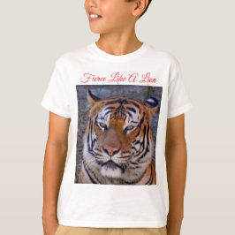 Vurig als een leeuw t-shirt