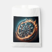 Vurig Dartbord met Bullseye Explosion Bedankzakje (Voorkant)