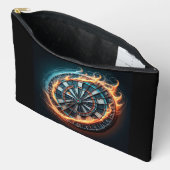 Vurig Dartbord met Bullseye Explosion Etui (Open)