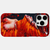 Vurig Elegantie Case-Mate iPhone Case (Achterkant (horizontaal))