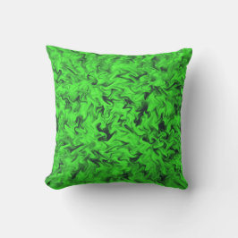 Vurig Groen Kussen