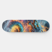Vurig Japanse Draak Persoonlijk Skateboard (Horizontaal)
