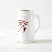 Vurig oog van Horus Stein Bierpul (Voorkant rechts)