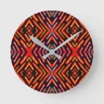 Vurig Rood Oranje Zwart