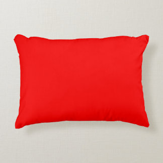 Vurig scharlakenrood palet accent kussen