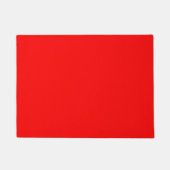 Vurig scharlakenrood palet deurmat (Voorkant)