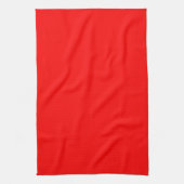 Vurig scharlakenrood palet theedoek (Verticaal)