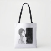 vurig tote bag (Voorkant)