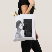 vurig tote bag (Dichtbij)