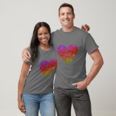 Vurig verliefd grappig t-shirt (Unisex)