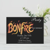 Vurig Vuur Kunstwerk Kaart (Staand voorkant)