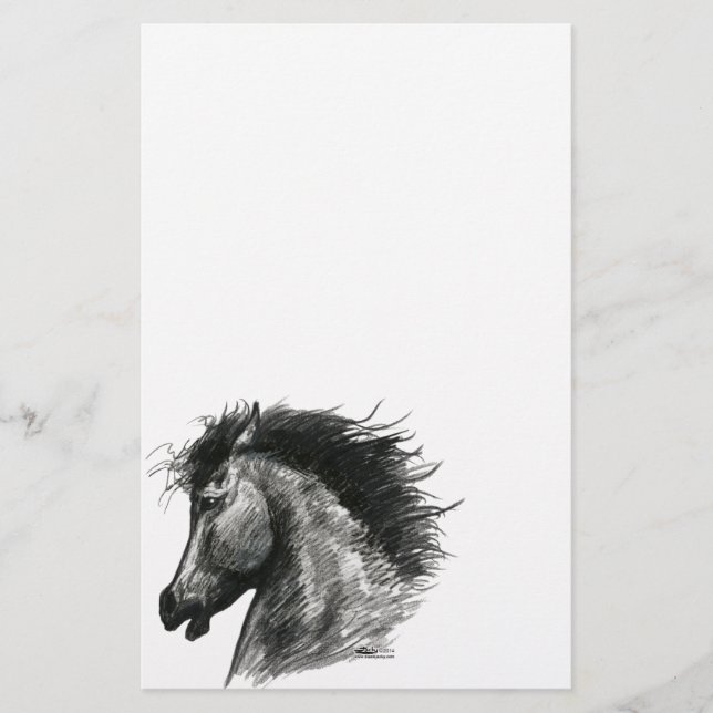 Vurig Wild Paard (Voorkant)