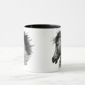Vurig Wild Paard Mok (Midden)