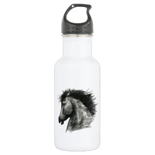 Vurig Wild Paard Waterfles