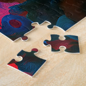 Vurige Chaneques dansen Legpuzzel (Zijkant)