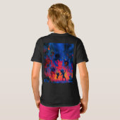 Vurige Chaneques dansen T-shirt (Achterkant volledig)
