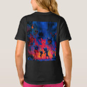 Vurige Chaneques dansen T-shirt (Achterkant)